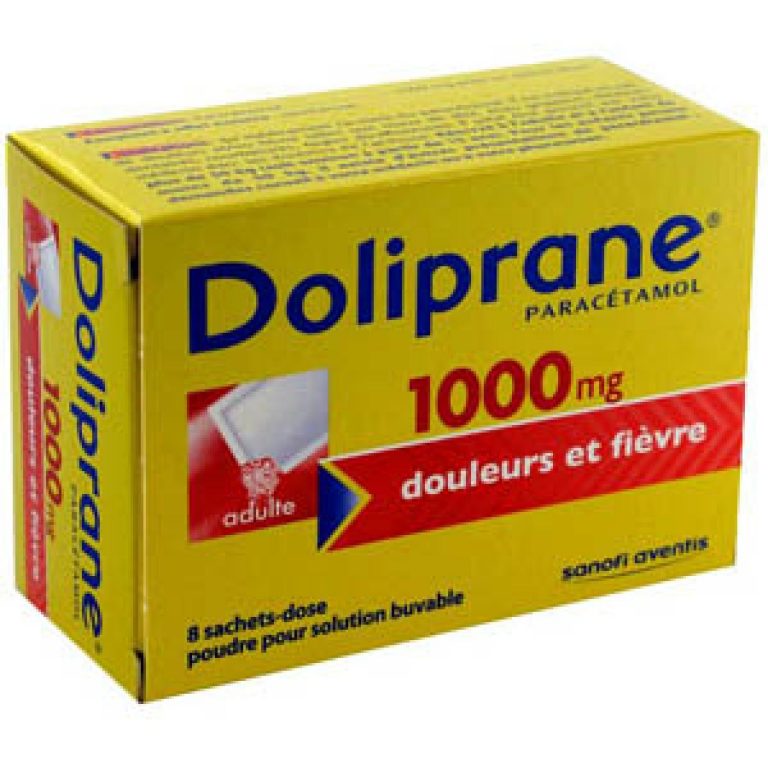 Doliprane, attention au surdosage