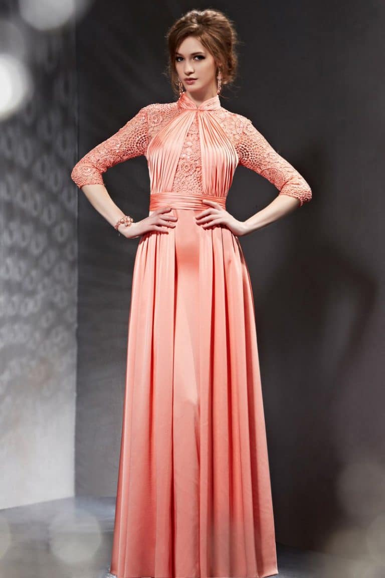 Etre la plus belle en robe corail