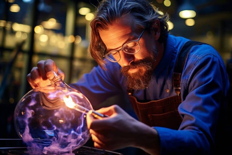 La fabrication de petits objets en verre avec un chalumeau