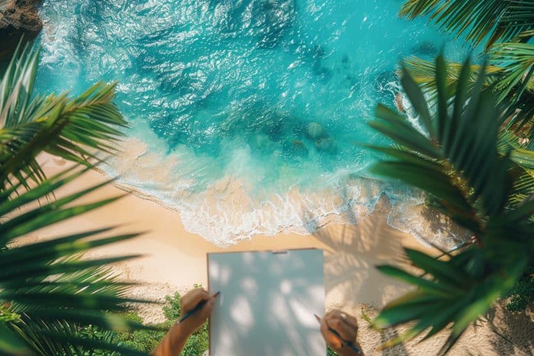 Les étapes simples pour réaliser un magnifique dessin de plage