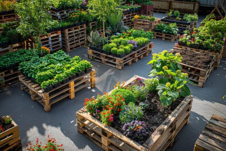 Comment aménager son jardin avec des palettes ?