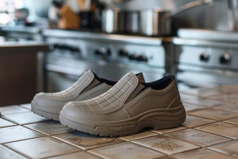 Quelles sont les meilleures chaussures de cuisine pour éviter les glissades ?