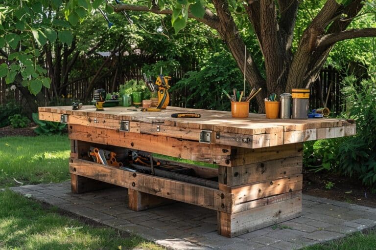 Comment fabriquer un établi fait maison ?