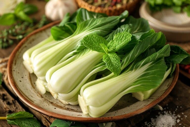 Comment sublimer le pak choi avec de la menthe fraîche ?