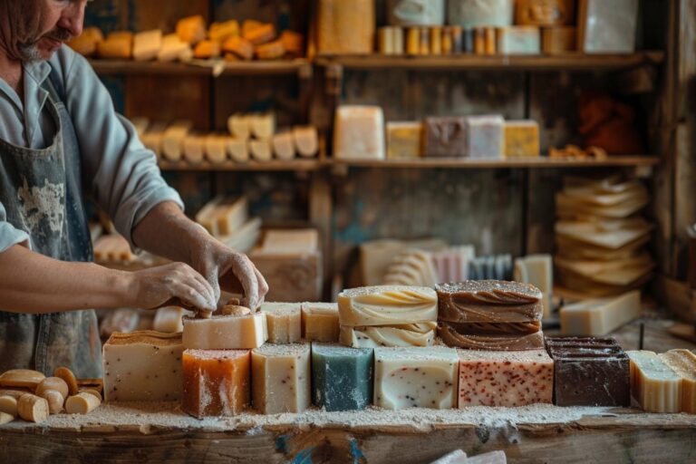Quelles sont les techniques traditionnelles utilisées pour fabriquer du savon artisanal sur l’île de Ré ?